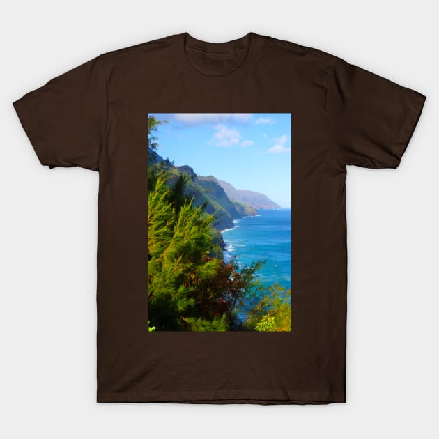 Kalalau Trail Kauai T-Shirt by Sky Studio Hawaii